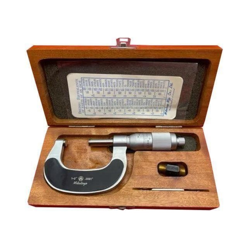 Mitutoyo 106-104 Outside Micrometer 1-2" (OMV-2)
