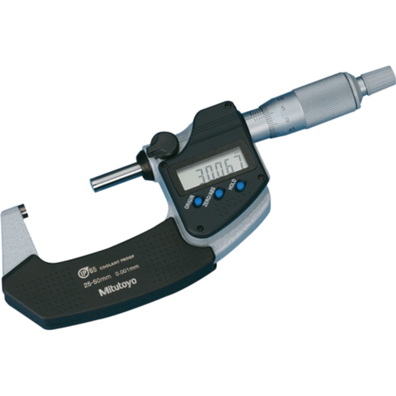 Mitutoyo 293-231-30 Digital Micrometer 25-50mm (IP65 Coolant Proof)