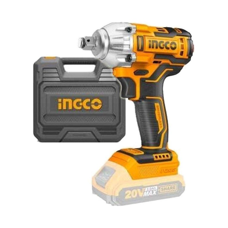 Ingco CIWLI2038 Li-Ion Impact Wrench 20V