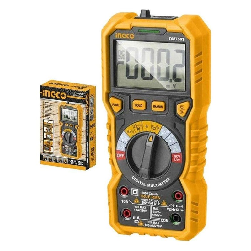 Ingco DM7504 Digital Multi Meter / Tester