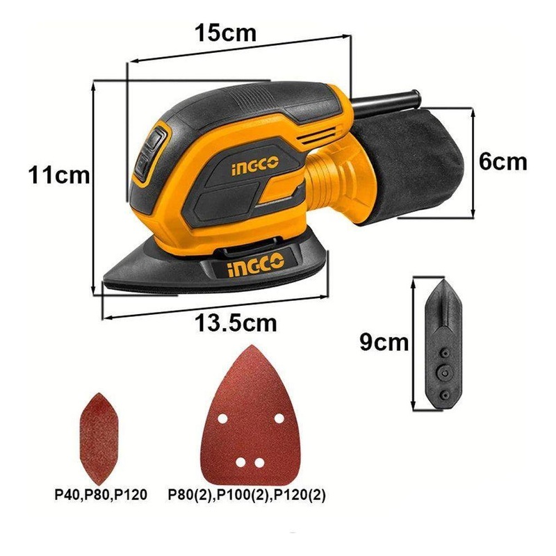 Ingco MS6505  Palm Sander
