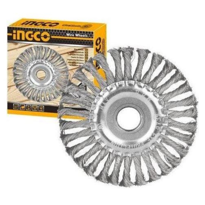 Ingco WB51501 Wheel Wire Brush 6"