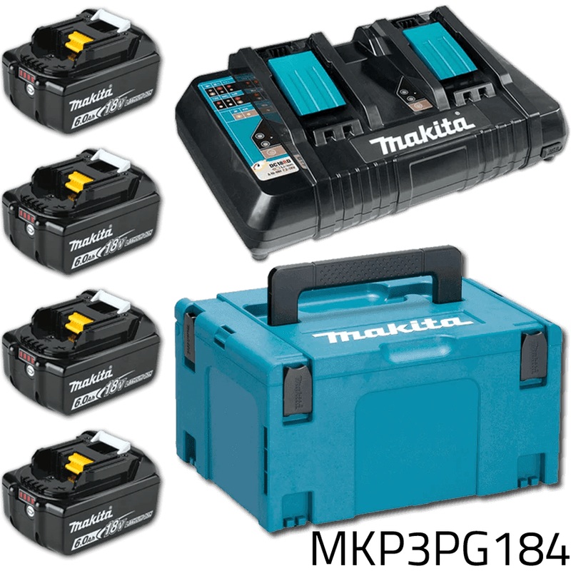 Makita MKP3PG184 18V LXT Power Source Kit / Battery & Charger Set (6.0Ah)