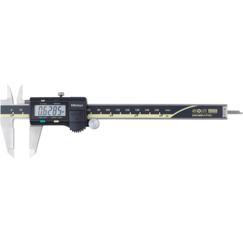 Mitutoyo 500-196-30 Digital ABS AOS Caliper 6"/150mm [MyCal E-Z]
