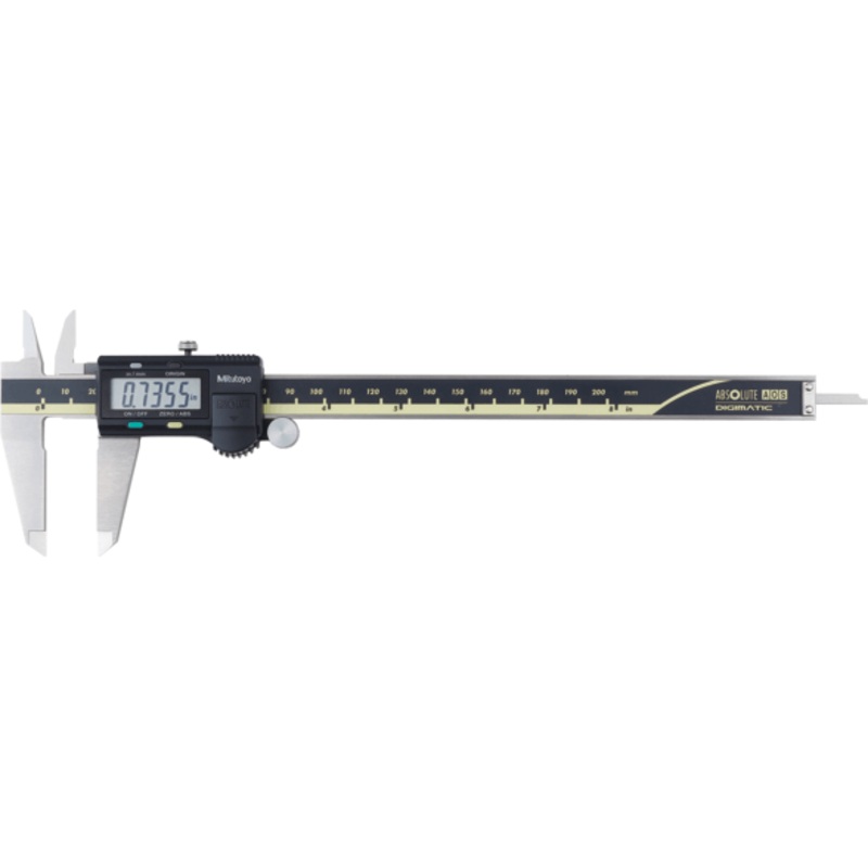 Mitutoyo 500-197-30 Digital ABS AOS Caliper 8"/200mm [MyCal E-Z]