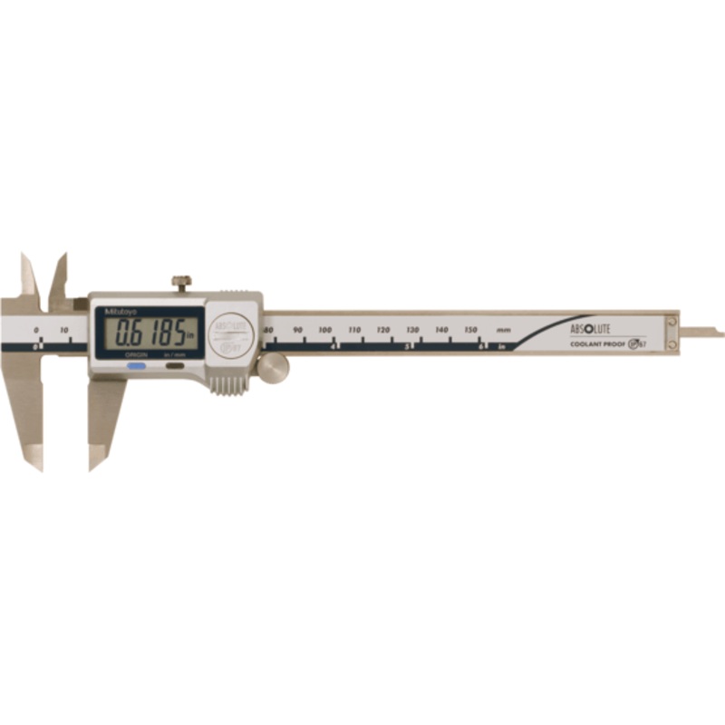 Mitutoyo 500-752-20 Coolant Proof Digimatic (Digital) Caliper 'IP67 Absolute' 6"/150mm