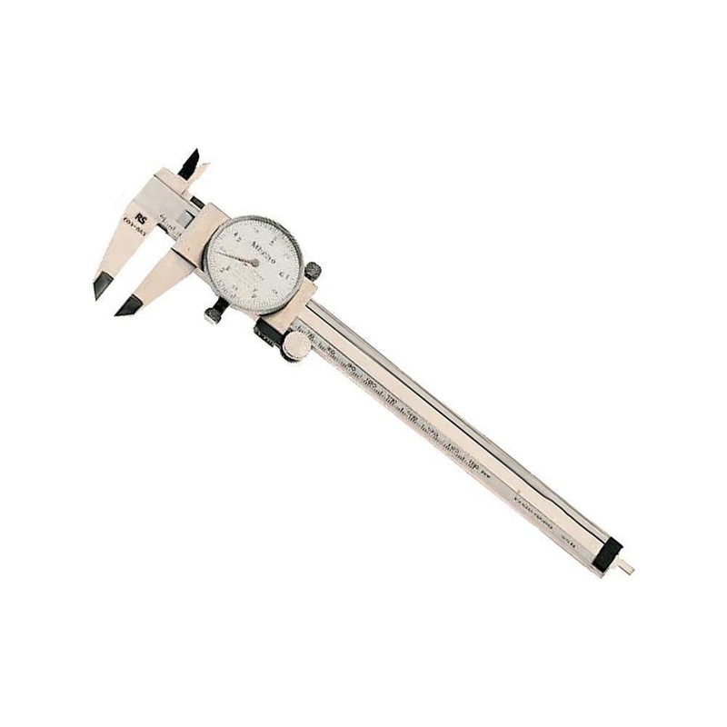 Mitutoyo 505-636-50 Dial Gauge Measure Caliper 100mm