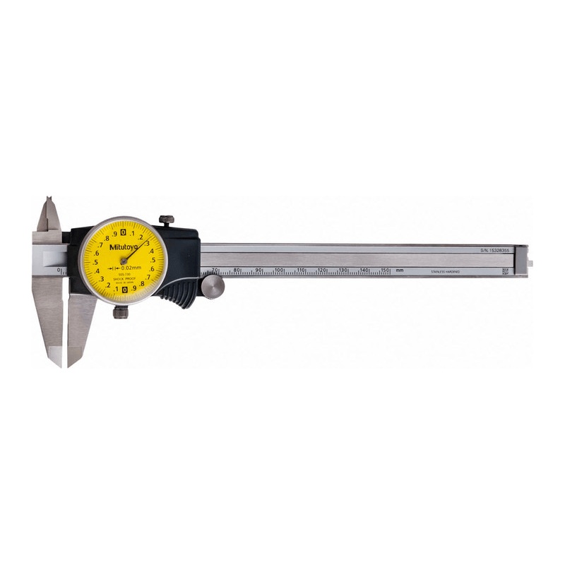 Mitutoyo 505-730 Dial Gauge Measure Caliper 150mm