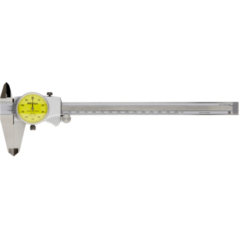 Mitutoyo 505-733 Dial Gauge Measure Caliper 200mm