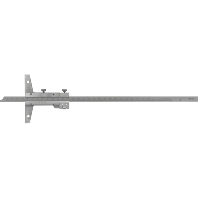 Mitutoyo 527-113 Vernier Depth Gauge (VD12) 12" with Fine Adjustment