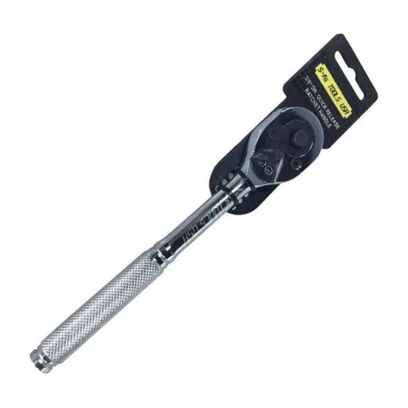 S-Ks A-38-1 Quick Release Ratchet Handle 3/8" Drive x 8"