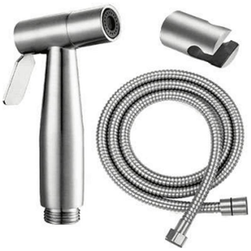 Waterhouse WH-BSPVCHROME-15 Chrome PVC Bidet w/ High Tension Hose