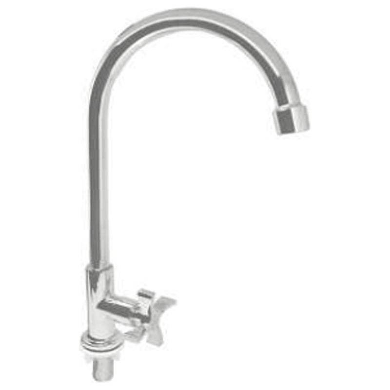 Waterhouse WH220202 Gooseneck Sink Tap Faucet Long Cross Handle 21"
