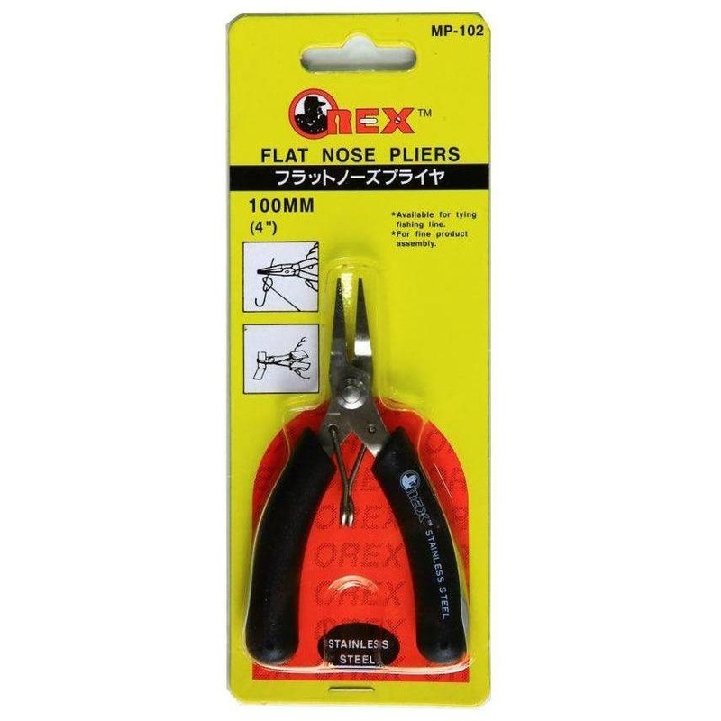 Orex MP-102 Mini Flat Nose Plier 4"