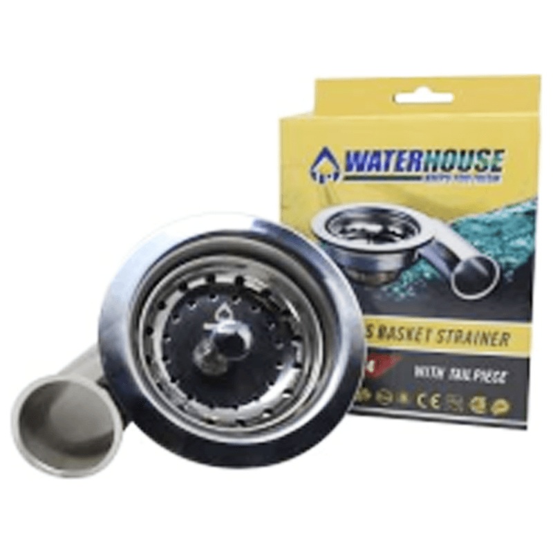 Waterhouse WH-SSBS-4 Basket Strainer Stainless 4"x6"