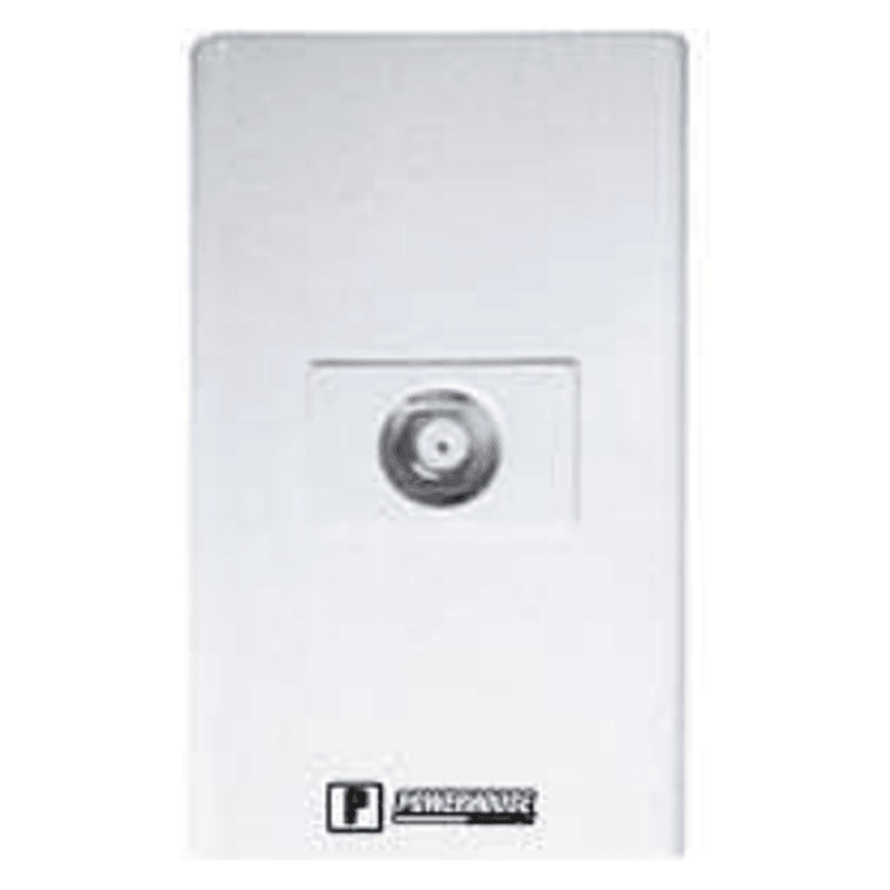 Powerhouse Electric 1 Gang Plate w/ TV-Cable Outlet