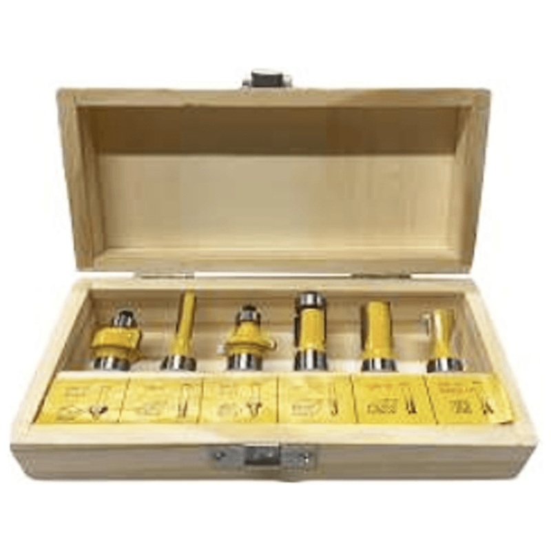 Powerhouse PH-RBSET-1/2-6 Router Bits 6pcs Set
