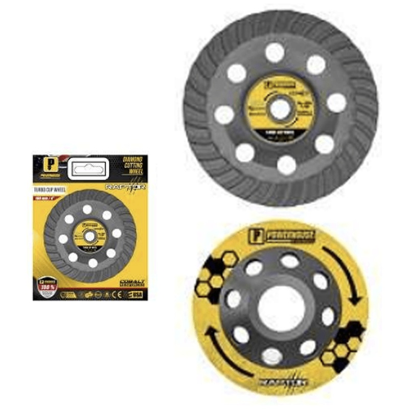 Powerhouse Raptor Series Diamond Cup Wheel