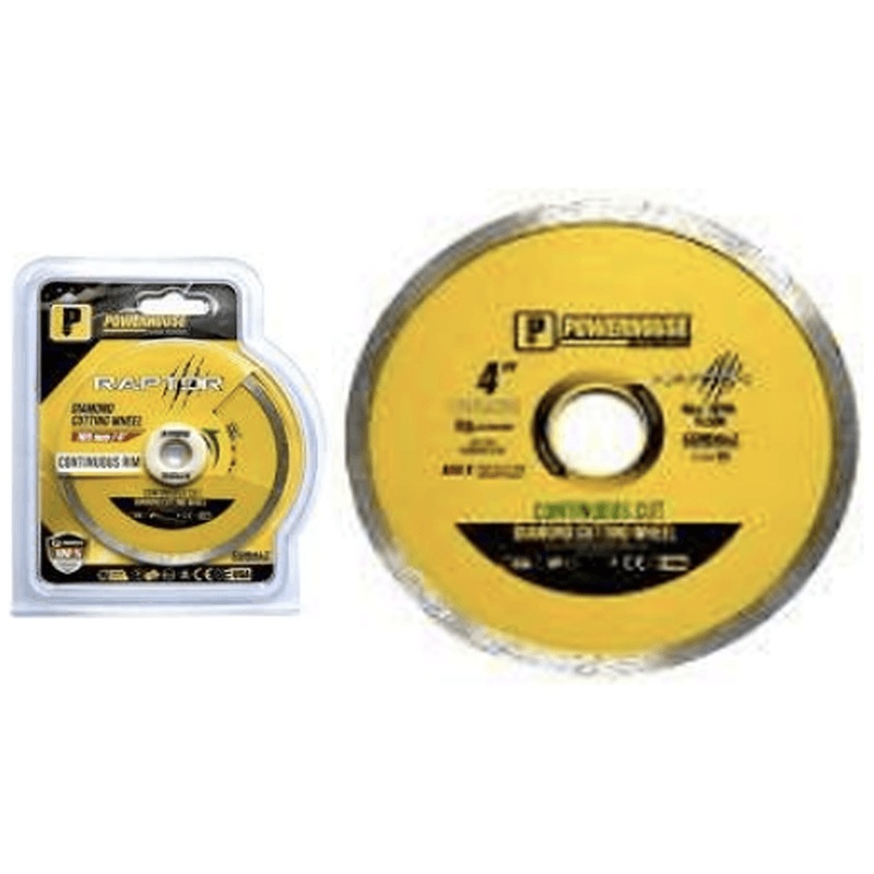 Powerhouse Raptor Series Diamond Cutting Wheel Continuous