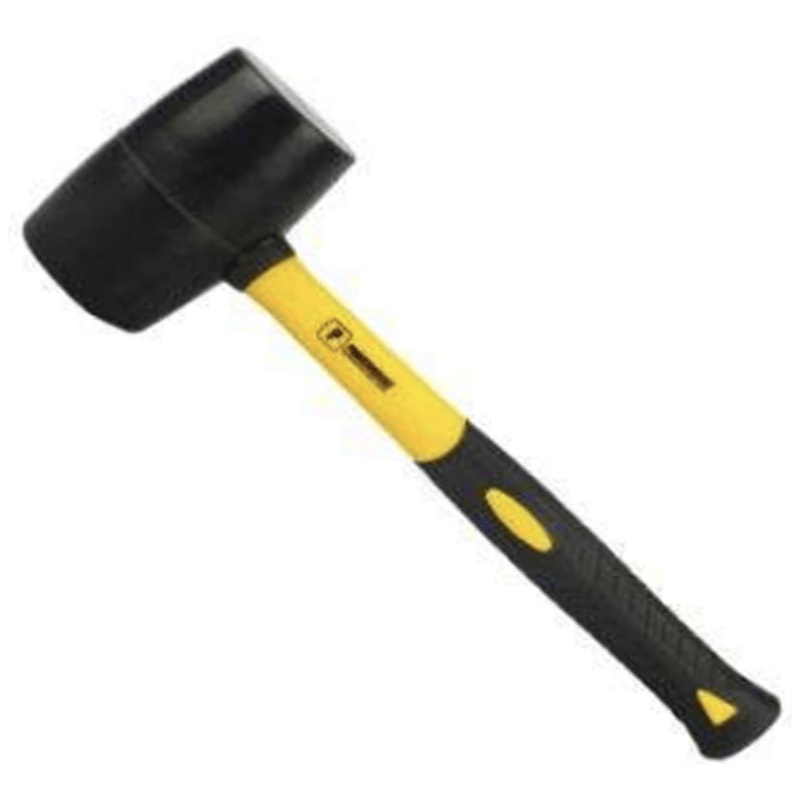 Powerhouse Rubber Mallet Fiberglass Handle