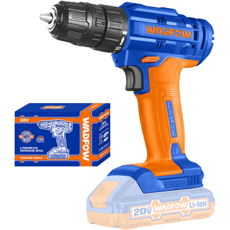 Wadfow WCDP511 Li-Ion Cordless Drill 20V