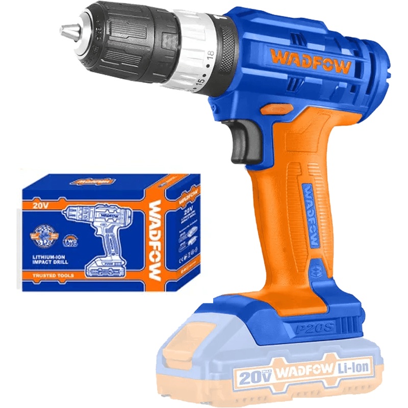 Wadfow WCDP521 Li-Ion Impact Drill 20V