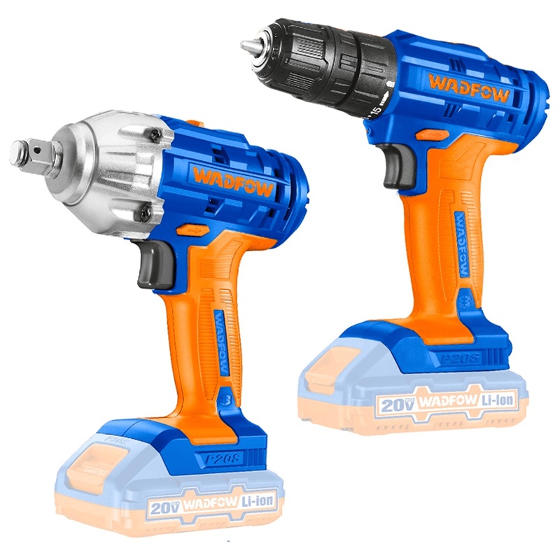Wadfow WCK2017  Li-Ion Cordless 20V 2Pcs Combo Kit