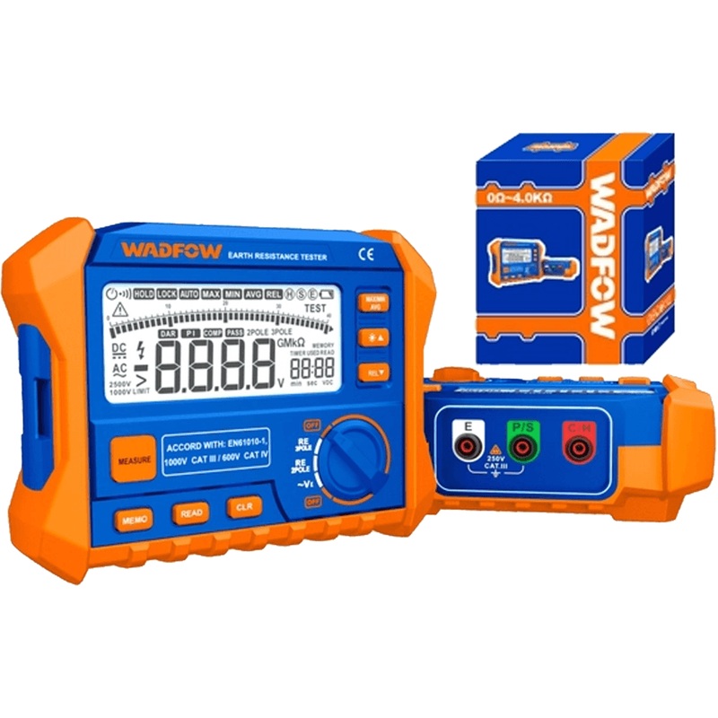 Wadfow WDM9504 Earth Resistance Tester