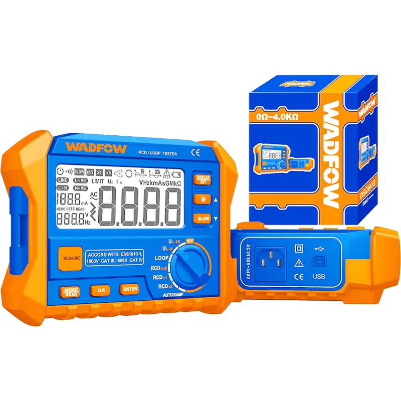 Wadfow WDM9506 RCD/Loop Tester