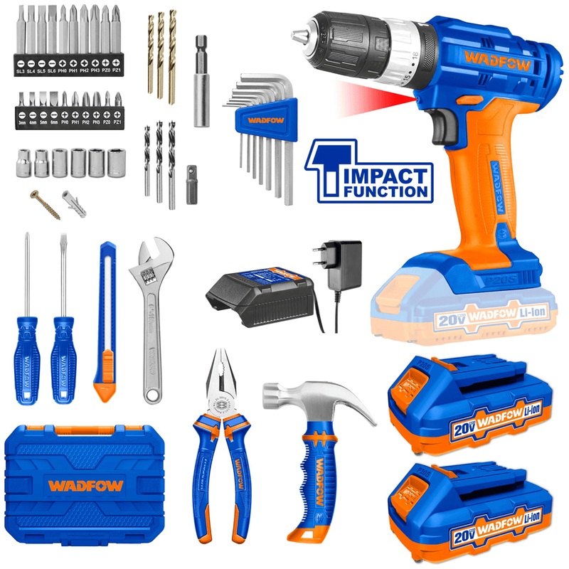 Wadfow WDT1B90 Tools Set 91Pcs