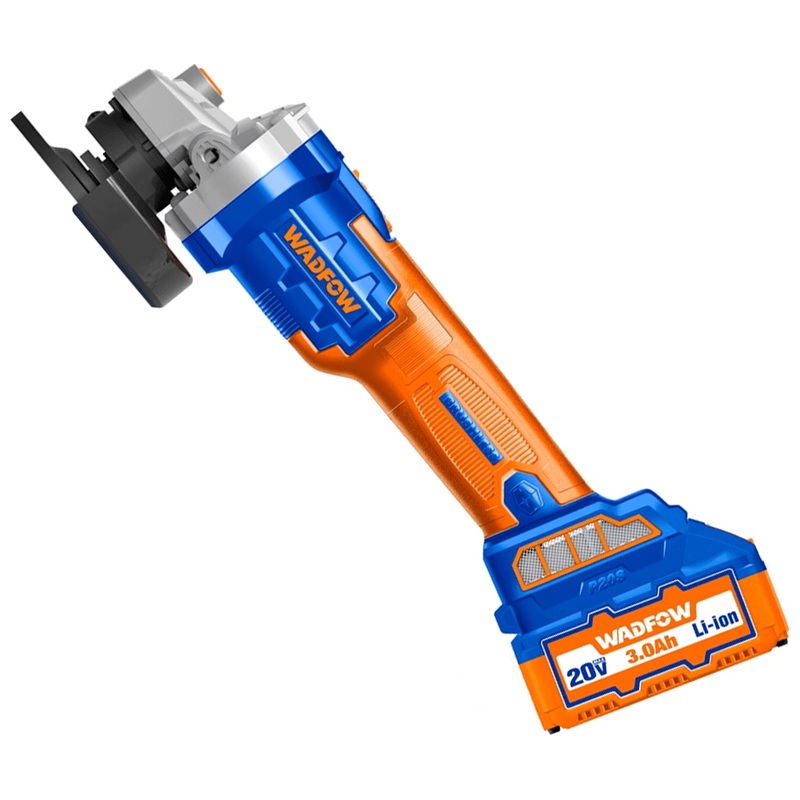 Wadfow WLAPM12 Li-Ion Angle Grinder 4"