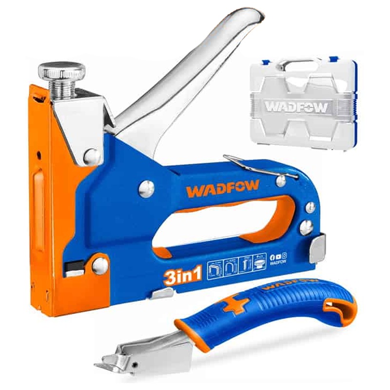 Wadfow WGU4B06 3in1 Staple Gun Set