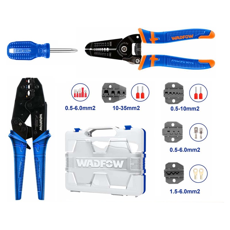Wadfow WHS1B07 Crimping Pliers Set