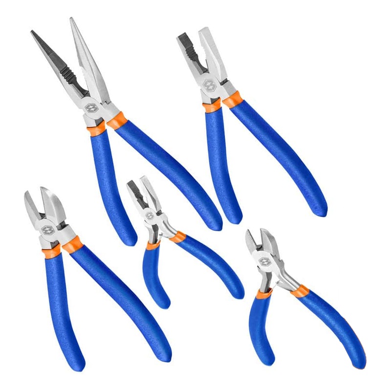 Wadfow WPS0605 Pliers Set 5Pcs