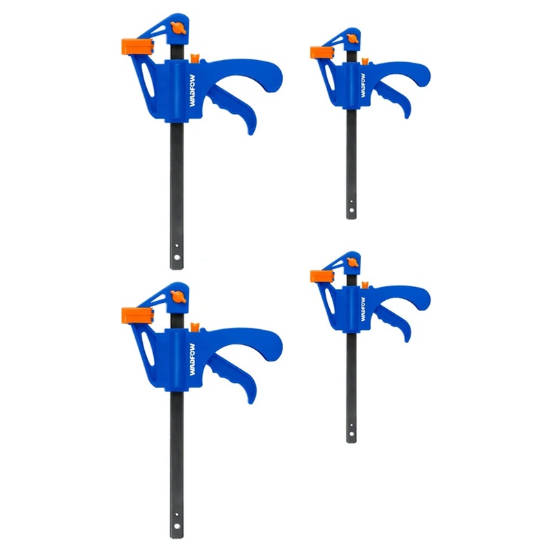 Wadfow WCZ4E21 Quick Bar Clamp 4Pcs Set