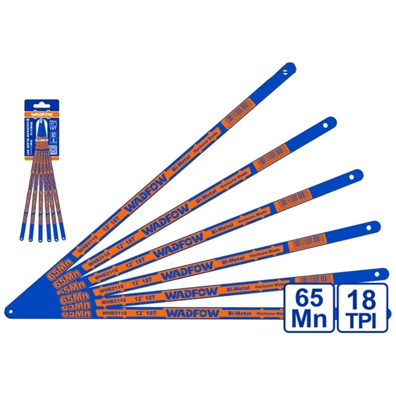 Wadfow WHB2118 Hacksaw Blade Set 12"