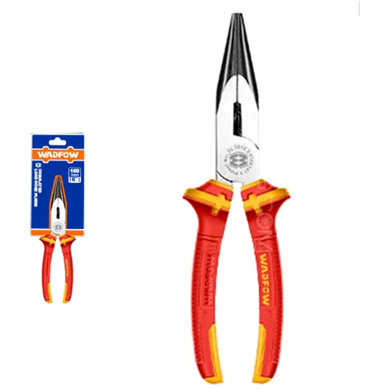 Wadfow WPL2938 Long Nose Insulated Pliers 8"