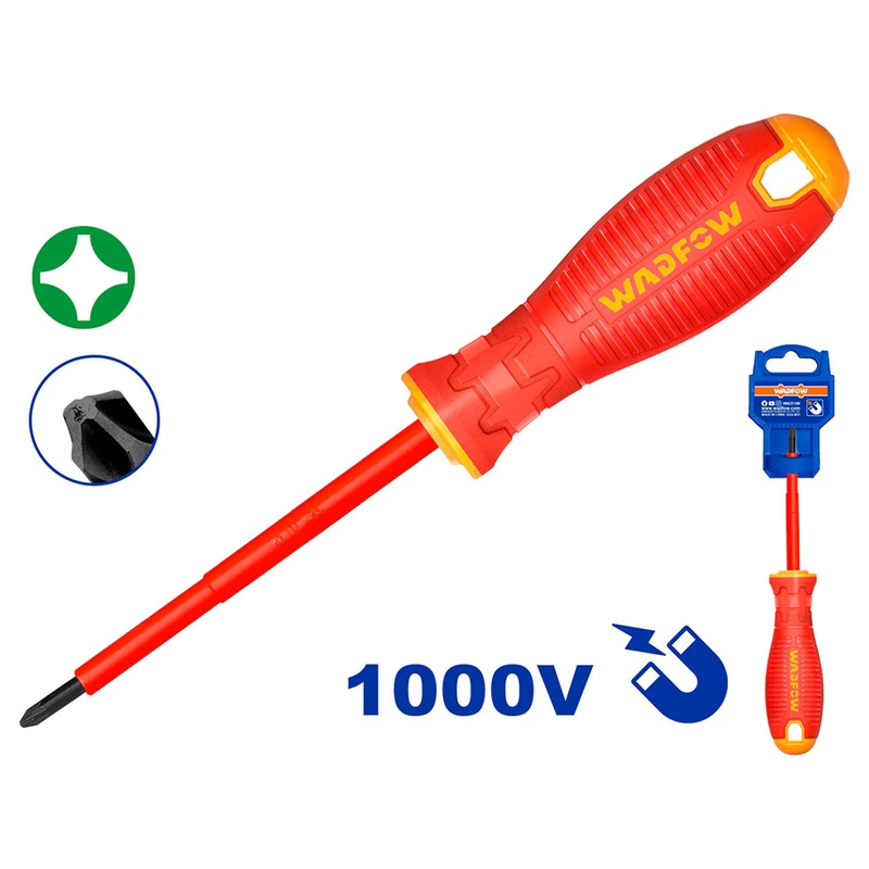 Wadfow WSD7224 Insulated Screwdriver PH2