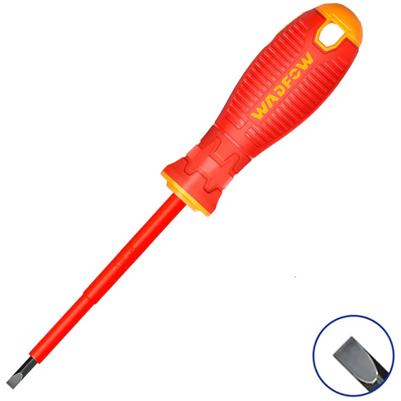 Wadfow WSD7244 Insulated Flat Screwdriver SL4.0