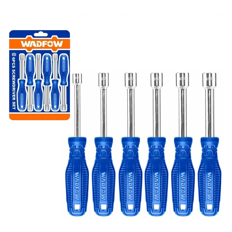 Wadfow WSS24T6 5-10mm Nut Screwdriver Set 6Pcs