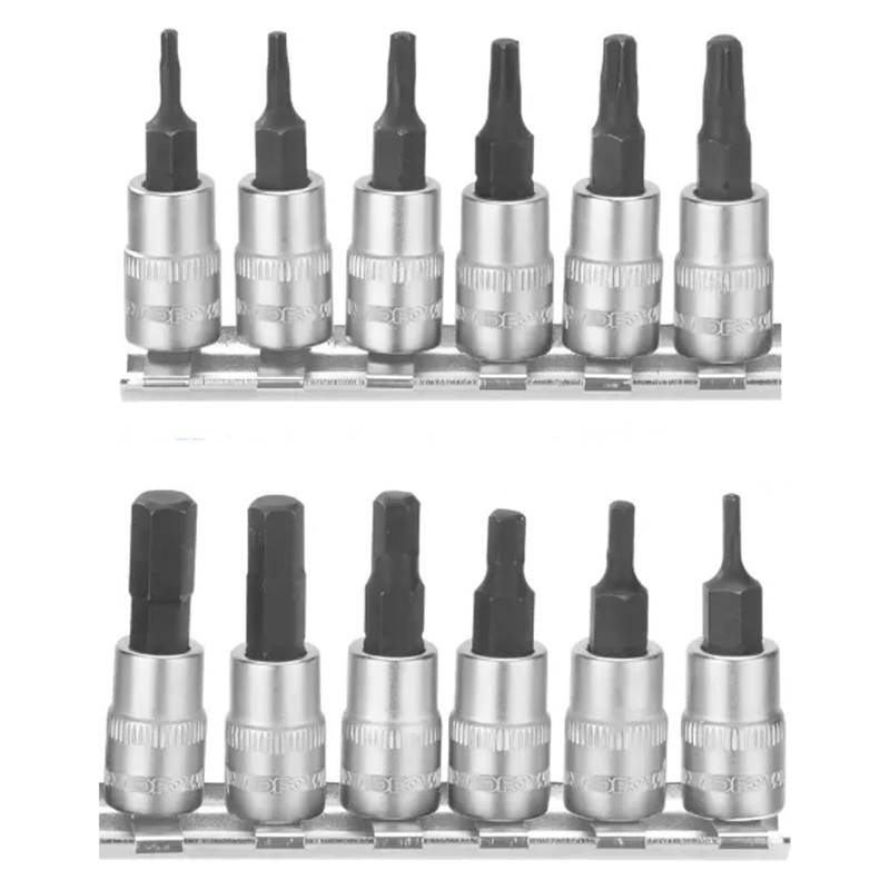 Wadfow WST2414 1/4" Bit Socket Set 12Pcs