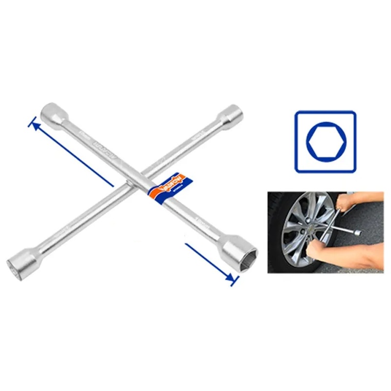 Wadfow WTH8314 Cross Rim Wrench 14"