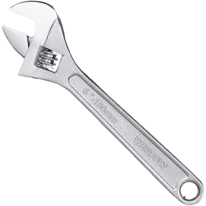 Wadfow Adjustable Wrench (Carbon steel finish)