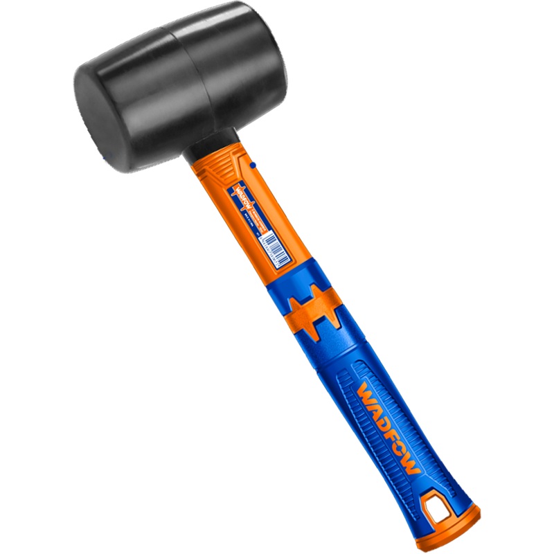 Wadfow Rubber Hammer Fiberglass Handle