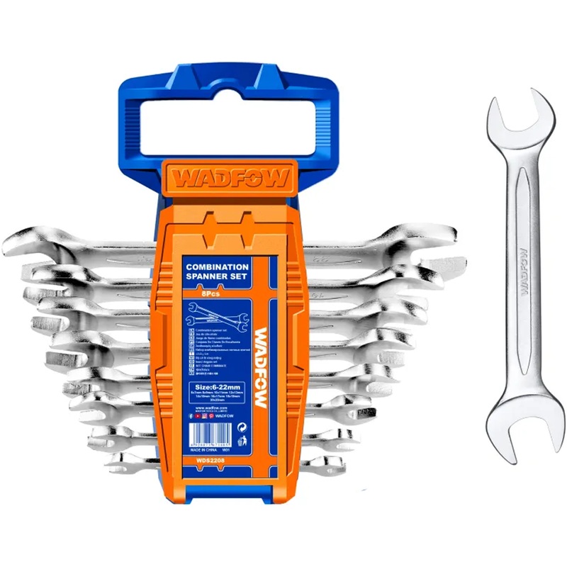 Wadfow WDS2208 Double Open End Spanner Set
