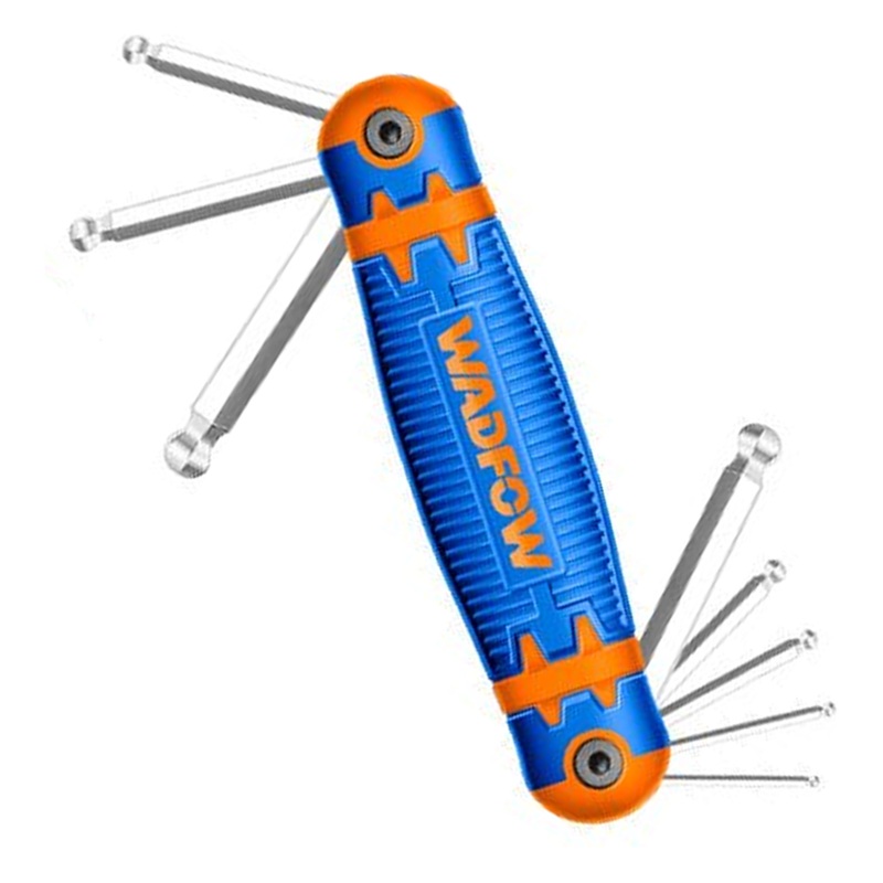 Wadfow WHK2281 Ball Point Hex Key 8Pcs