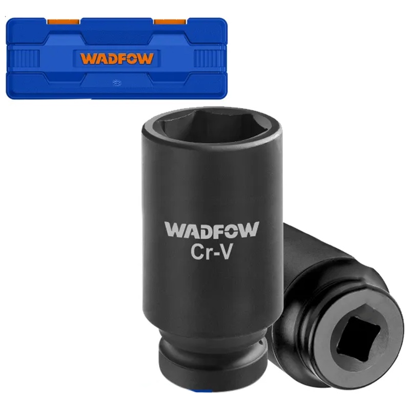 Wadfow WMS2D02 1/2" Deep Impact Socket 10Pcs Set