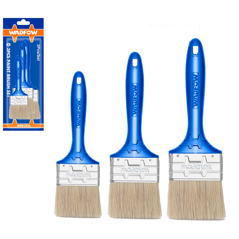 Wadfow WPB1932 Paint Brush 3Pcs Set