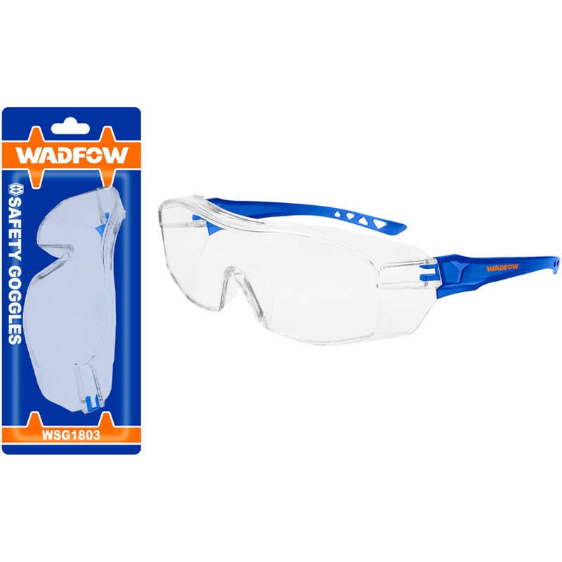 Wadfow WSG1803 Safety Goggles (Full View)