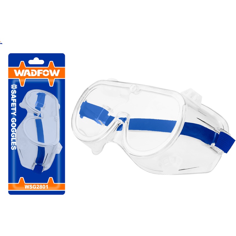 Wadfow WSG2801 Safety Goggles (Elastic Headband)